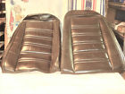 6263502 Gm Seat Cover Set Original Black Corvette