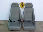 642675 642676 636495 636500 Ferrari Interior Front Seats Head Rest Belts Oem