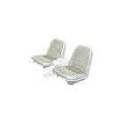 66-57172-1 Ford Thunderbird Front Bucket Rear Bench Seat Covers Full Set