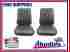 68cs10u Pui 1968 Cutlass Black Front Bucket Seat Upholstery Covers