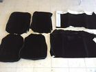 69-74 Distinctive Industries Vw Karmann Ghia Black Velour Seat Cover Set