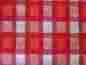 7441 Oem Gm Automotive Seat Upholstery Fabric Cloth Plaid Red Grey