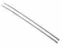 810h-t Pg Classic Mopar 68-70 A B C-body Headrest Chrome Trim