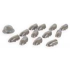 85-297807-1 Premier Quality Products Nova Bucket Seat Trim Bullet Ends Chrome