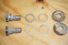 91180353300 91480346810 Porsche Front Seat Belt Short Bolts Cup Spring