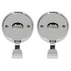 92617795 Speedway Motors Bucket Seat Headrest Lock Escutcheons