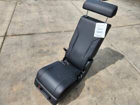 215.ac1122 Acura 2022-2025 Mdx Rear 2nd Row Middle Booster Seat Black With Red Stitch