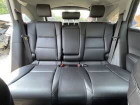 215.ac1o17 Acura 2016-2018 Rdx Rear 2nd Raw Seat Lether Black Tc -a-l 78k -base- 47322