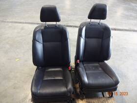 60360 Acura -60360 2017 Rlx Front Driver And Passenger Side Black Leather Seats Oem