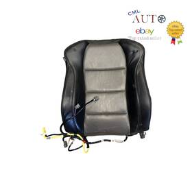 81100-sep-a310 Acura 2007 2008 Tl Type S Passenger Right Upper Black Gray Leather Seat Cushion