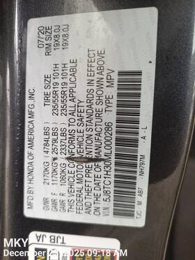 81141tjba21zb Acura Rdx 2023 Headrest 8724132