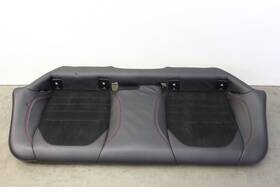 01561108700 Alfa Romeo Giulia Quadrifoglio Rear Black Leather Seat Bench Alcantara Oem 17-24