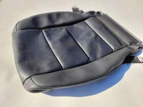 101557226 Audi Genuine A6 C5 Seat Cover Black Leather 05-11 Oem Upholstery Skin