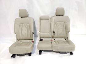 1915639 Audi Beige Cream Second Row Seat Oem 2013 Q7