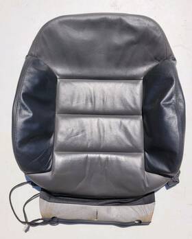 2000122ralcw Audi Genuine A6 C5 Allroad Seat Backrest Cover Gray Soul/swing Leather Oem Skin