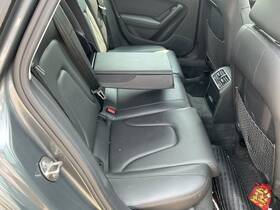 215.au1m13 Audi Rear Seat 60/40 Bench Black Leather Second Row Fits 2013 A4 775525