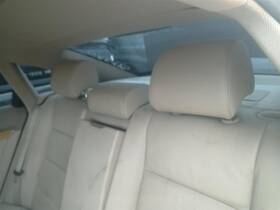 215.au1q07 Audi 04-09 A6 Rear Seat 3 Headrests Only Tan Leather 750446