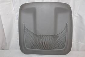 4f081969e3af Audi Q7 A4 A6 A3 Seat Back Panel Cover With Net Passenger/driver Gray Genuine Oem