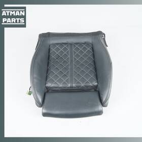 4g0881406q Audi 13-18 4g8 S7 Front Right Seat Lower Cushion Leather Black Oem
