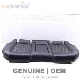 4g0885405h Audi 2013-2018 S6 - Rear Lower Seat Bottom Bench Cushion Leather