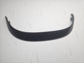 4h0881607 Audi A8 L Front Left Seat Upper Back Panel Wood Grain Trim Molding Oem 2011-17
