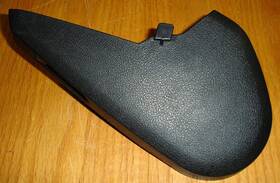 8339737 Audi Oem Q7 Front Right Passenger Side Seat Outer Cap Trim Cover Black