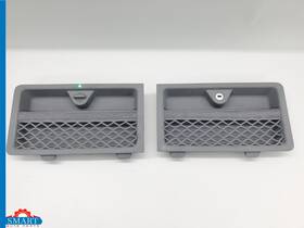 8n7867402 Audi Tt Mk1 Behind Seat Storage Door Net Trim Grey Set Right Left 00-06 Oem
