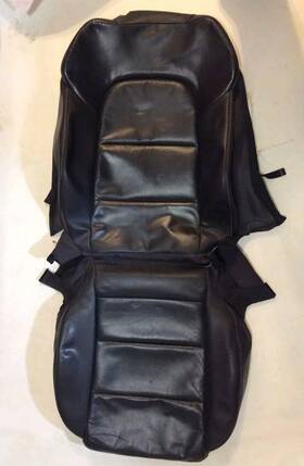 8p0963557d Audi A3 8p Seat Cover Genuine Oem Black Leather Upholstery Skin Heated