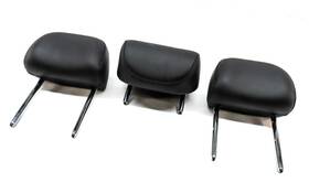 8u0885901g38m Audi 2015-2018 Q3 8u Rear Seat Left Center Right Headrest Set 3 Black