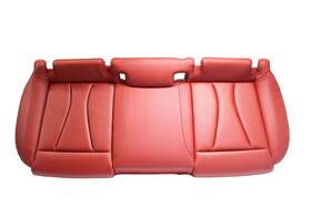 8v5885031 Audi 2015-2020 A3 S3 Rear Seat Lower Bottom Cushion Red Leather Oem