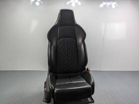8w0881106as Audi 2017 - 2022 Oem S4 Front Right Passenger Side Seat Black Leather Assembly