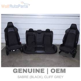 8w6881805bg Audi 18-25 S5 Sportback B9 - Complete Seat Set Alcantara/leather