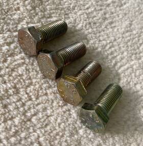 Bt8.8 Audi Oem Tt Mk1 2000-2006 Rear Seat Hex Bolts Bt 8.8