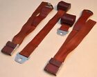 C4ab-6261276-a B4 Fomoco Ford Thunderbird Seat Belts Red Original Oem Galaxie