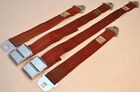 C4ab-6261276-a B4a Fomoco Ford Galaxie Deluxe Seat Belts Red Original Oem