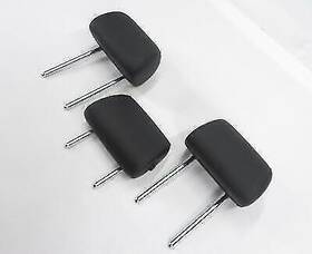 52207322889 Bavarian Motor Works Bmw 2011 535i F10 Rear Seat Black Dakota Leather Lcsw Headrest Set 3