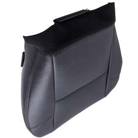 28esof Bfo Driver Side Bottom Leather Seat Cover Black For Cadillac Escalade Ext 2007-14