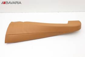Bmw 110024383807 18-23 G05 X5 Rear Seat Left Side Bolster Trim Cushion Cognac