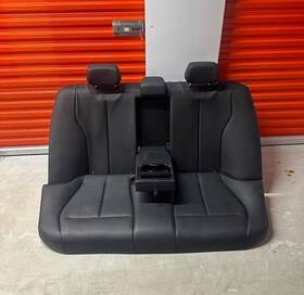 11018409a Bmw 2012-2015 320i 328i F30 Rear 2nd Row Lower Seat Top And Bottom Cushion Oem