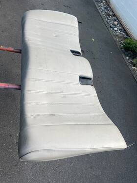 1932826 Bmw Oem E30 Coupe Sedan Beige Back Seat Upper Vinyl