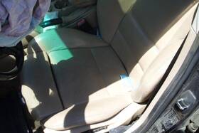 202.bm1b01 Bmw L/f Left Driver Front Seat Leather Tan 2001 325i Sedan Car Rm