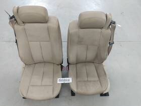 202.bm1f04 Bmw 645ci 650i E63 E64 Pair Of Front Leather Seats Fits 2004-2010