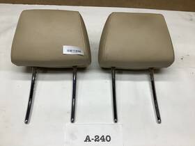 206.bm1s07 Bmw 2007 328xi Sedan Front Headrest Leather Dakota Beige