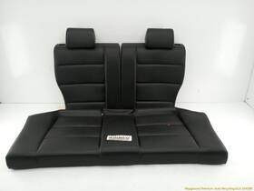 215.bm1g98 Bmw 318ti E36 Hatchback Pair Of Rear Leather Seat Cushion Black Fits 1992-1999