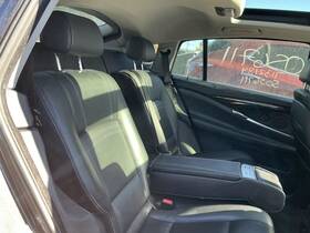 215.bm1l15 Bmw Rear Seat 50/50 Bench Black Leather Heated 2nd Row Fits 14-16 550i Gt 868116
