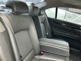 215.bm1u13 Bmw 740i 2013 Rear Seat Solid Bench Black Leather Second Row 834606