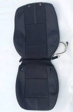 3412190 Bmw Genuine E83 X3 Seat Cover Black Vinyl Heated Oem Leatherette