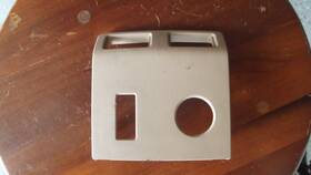 3422758 Bmw X3 E83 Rear Seat Heater Cover Panel Beige Oem Free Ship