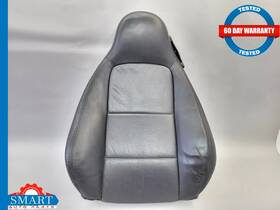 48286 Bmw Z3 Roadster Seat Back Cushion Upper Leather Black Left Driver 96-99 Oem