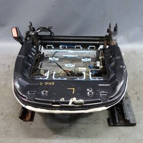 52100026741 Bmw 00-06 E46 Convertible Left Front Basic Seat Rail Frame Base Electric Oem